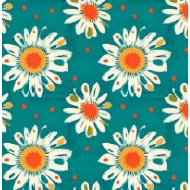 ST25 - TRICOL. COLEÇÃO MODERN GEESE - MARGARIDA GRANDE - 100% ALGODÃO 01885/001