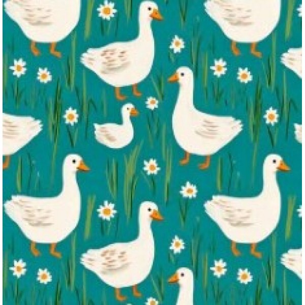 ST25 - TRICOL. COLEÇÃO MODERN GEESE - GANSO 2 - 100% ALGODÃO 01884/001