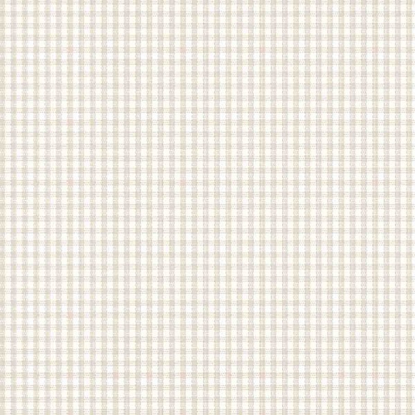 TRICOLINE FIO TINTO XADREZ VICHY 1XM - BEGE CLARO