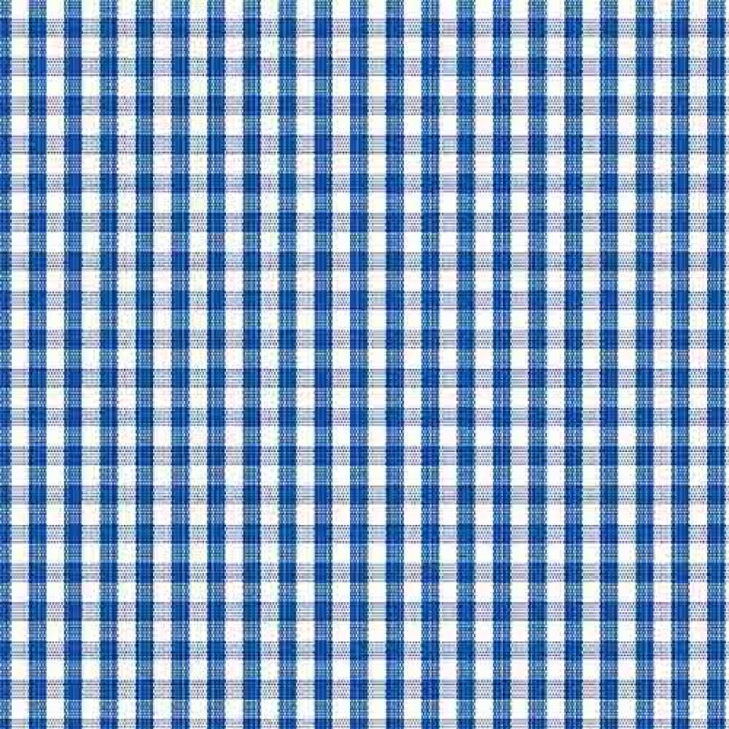TRICOLINE FIO TINTO XADREZ VICHY 8XM - AZUL ROYAL