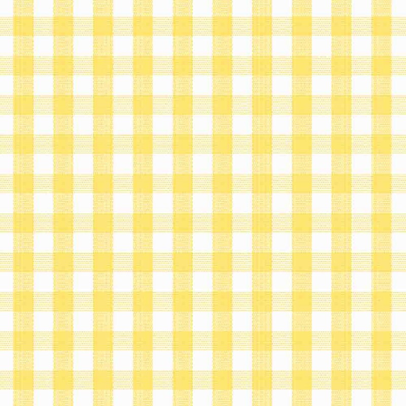 TRICOLINE FIO TINTO XADREZ VICHY 9XM - AMARELO