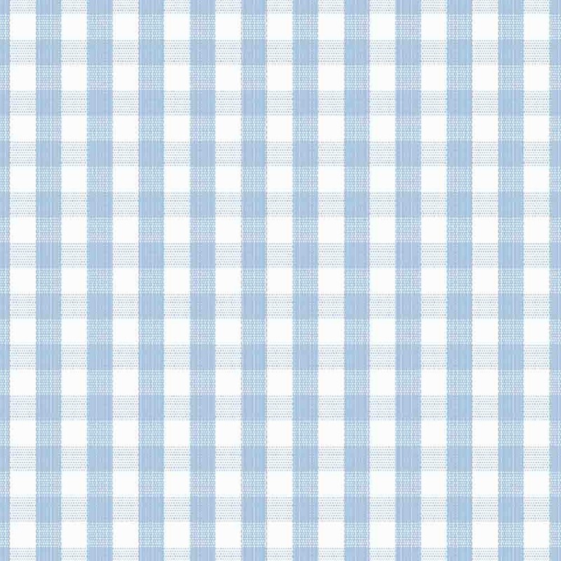 TRICOLINE FIO TINTO XADREZ VICHY 9XM - AZUL BEBE