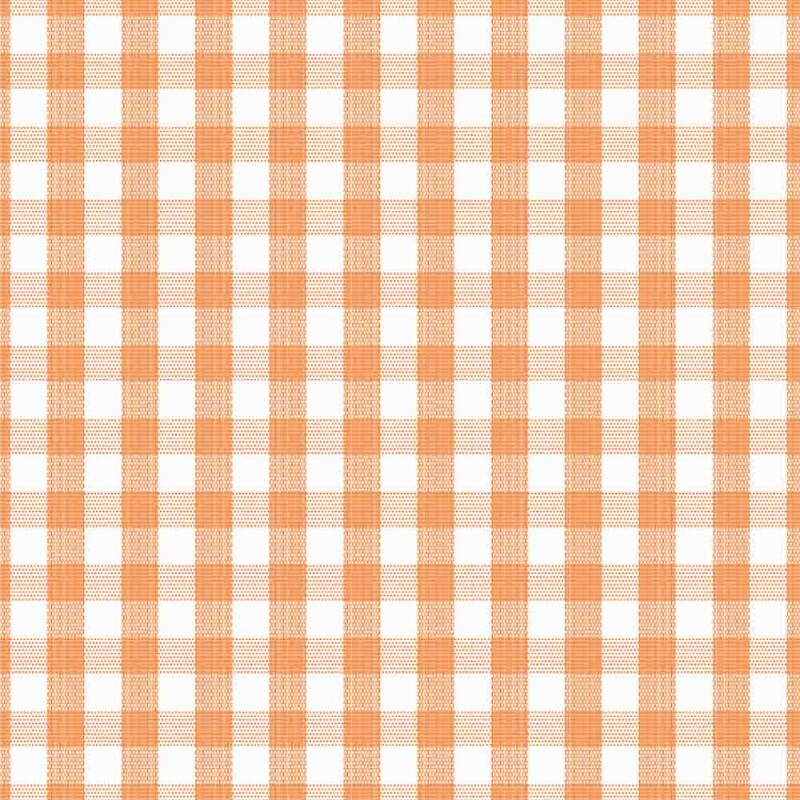 TRICOLINE FIO TINTO XADREZ VICHY 9XM - LARANJA
