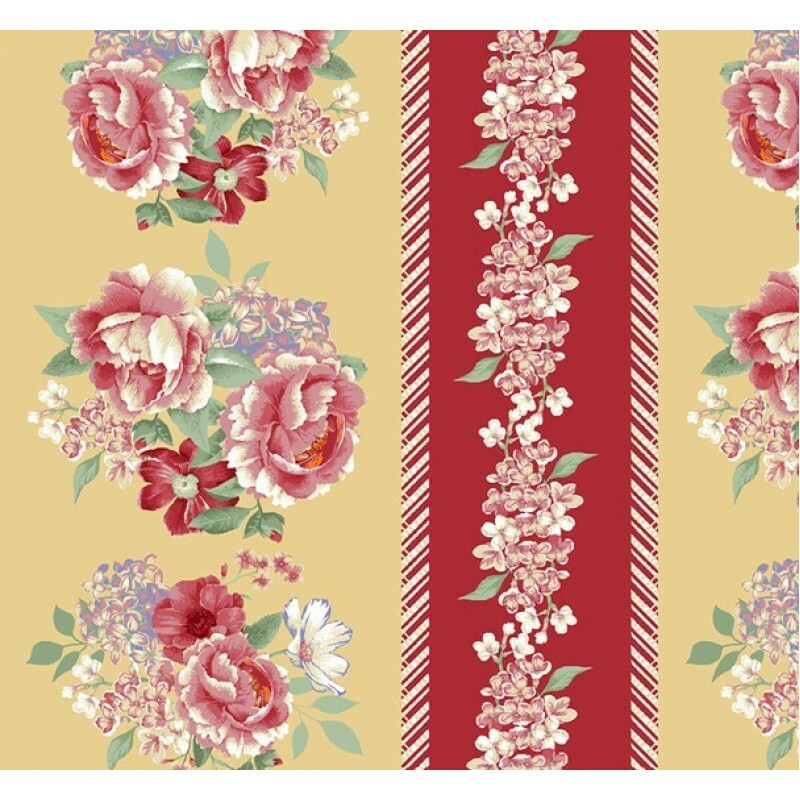 COLEÇÃO NORDIC SPRING - LISTRADO COMPOSE - AMARELO - ( 78959 var,03 ) - C