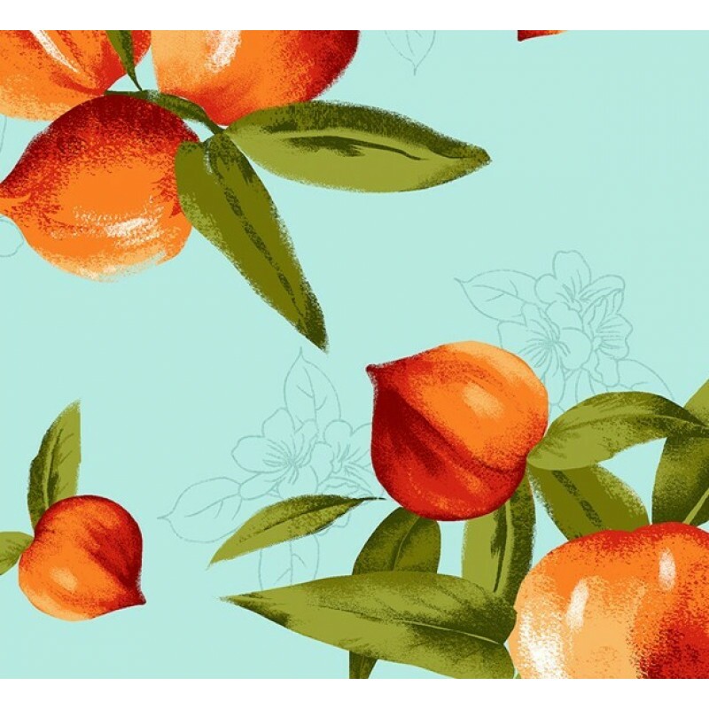 COLEÇÃO PESSEGO - SARJA EST. PESSEGO FD VERDE CLARO - ( 80635 - VAR,02 ) - C