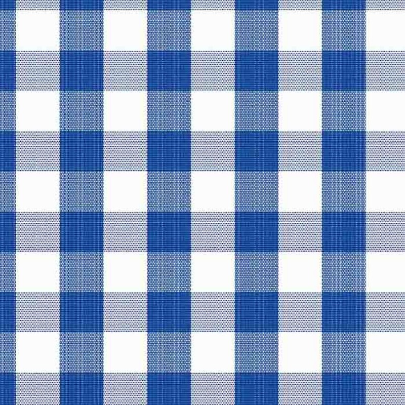 TRICOLINE FIO TINTO XADREZ MEDIO - AZUL ROYAL