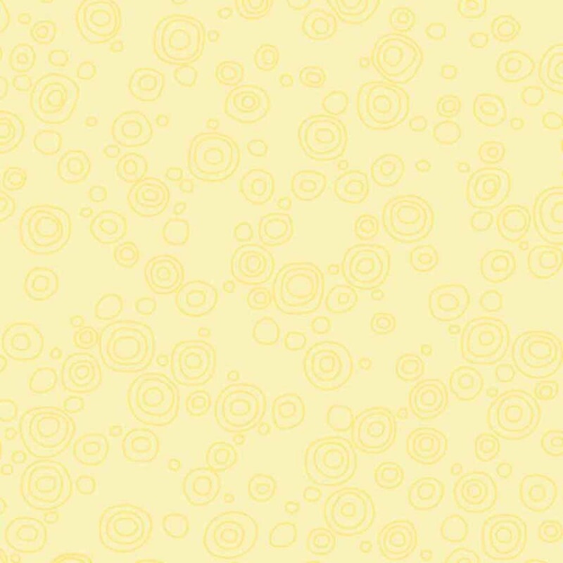 COLEÇÃO BUBBLES - CIRCULOS AMARELO