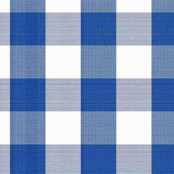 TRICOLINE FIO TINTO XADREZ GRANDE - AZUL ROYAL