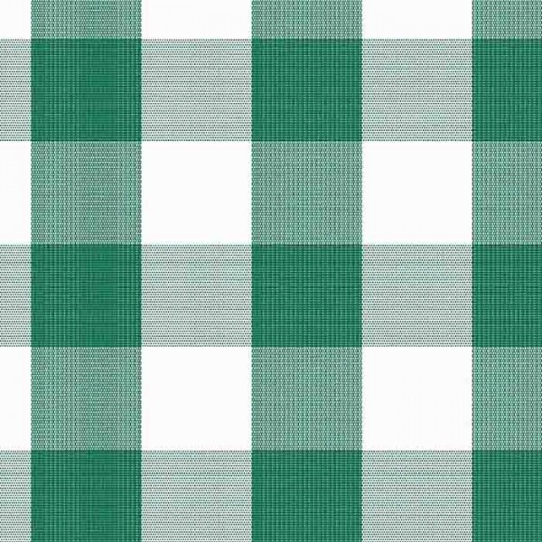 TRICOLINE FIO TINTO XADREZ GRANDE - VERDE BANDEIRA