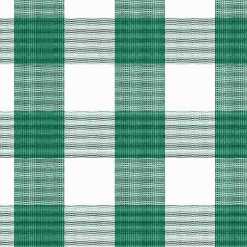 TRICOLINE FIO TINTO XADREZ GRANDE - VERDE BANDEIRA