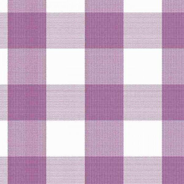 TRICOLINE FIO TINTO XADREZ GRANDE - ROXO