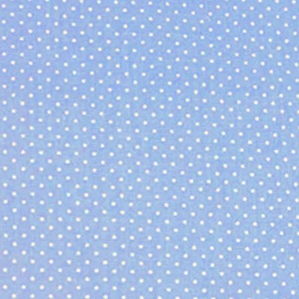 TRIC. BASICS NEW PREMIUM - COLEÇÃO ESSENTIALS - MICRO POAS BRANCO - FUNDO AZUL BB - ( E047)