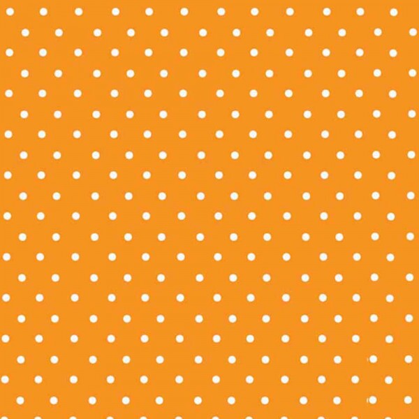 TRIC. BASICS NEW PREMIUM - COLEÇÃO ESSENTIALS - MICRO POAS BRANCO - FD LARANJA- ( E047) - T
