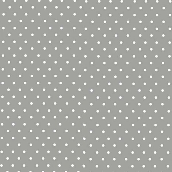 TRIC. BASICS NEW PREMIUM - COLEÇÃO ESSENTIALS - MICRO POAS BRANCO - FUNDO CINZA - ( E047) - T
