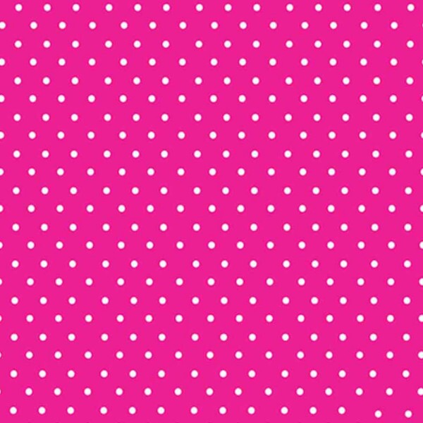 TRIC. BASICS NEW PREMIUM - COLEÇÃO ESSENTIALS MICRO POAS BRANCO - FUNDO PINK - ( E047) - T