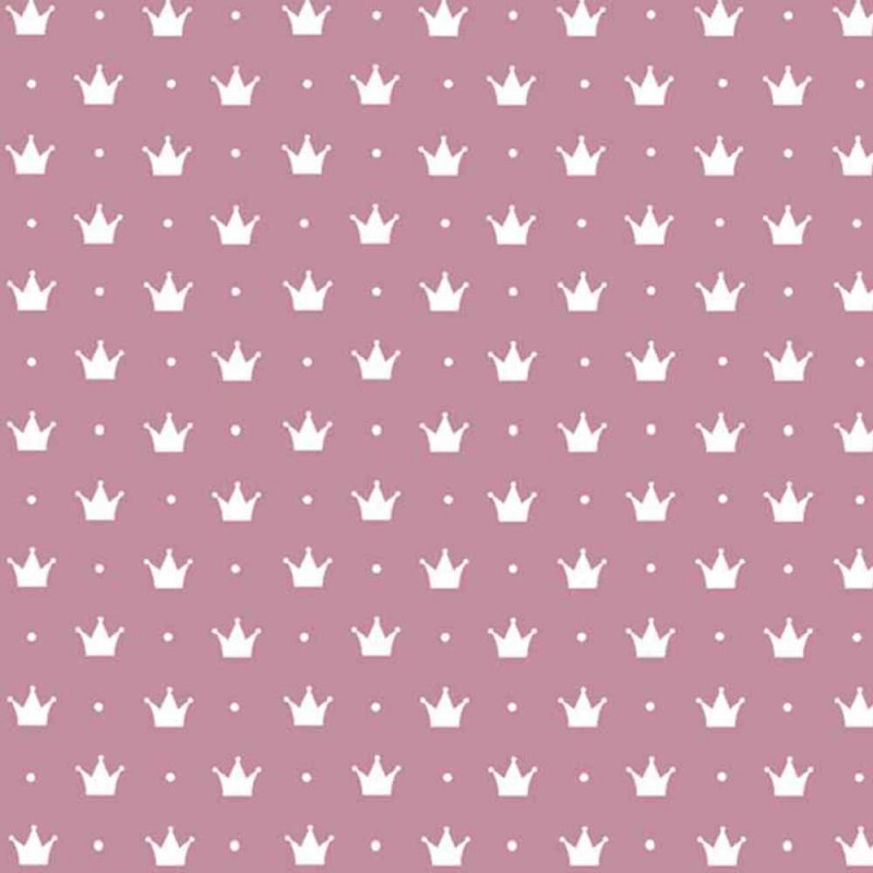 TRIC. NEW PREMIUM - COLEÇÃO ESSENTIALS - COROA PEQUENA FD ROSA