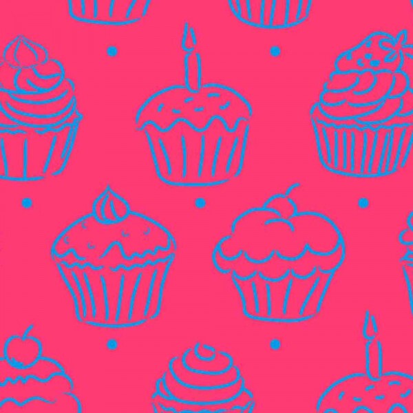 TRIC. NEW PREMIUM - COLEÇÃO ESSENTIALS - CUPCAKE AZUL
