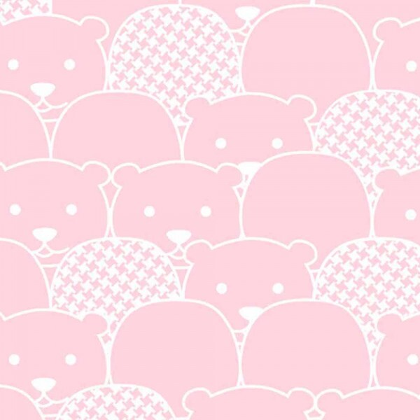 TRIC. NEW PREMIUM - COLEÇÃO ESSENTIALS - BEAR TEXTURA - ROSA CLARO