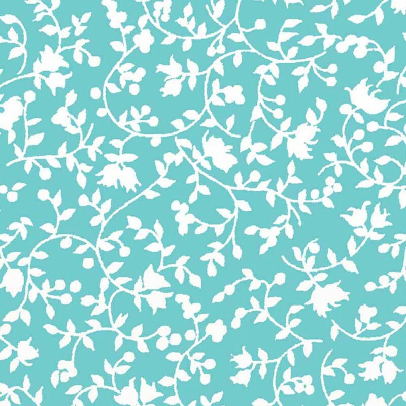 TRIC. NEW PREMIUM - COLEÇÃO ESSENTIALS - FLORAL BRANCO FD TIFFANY