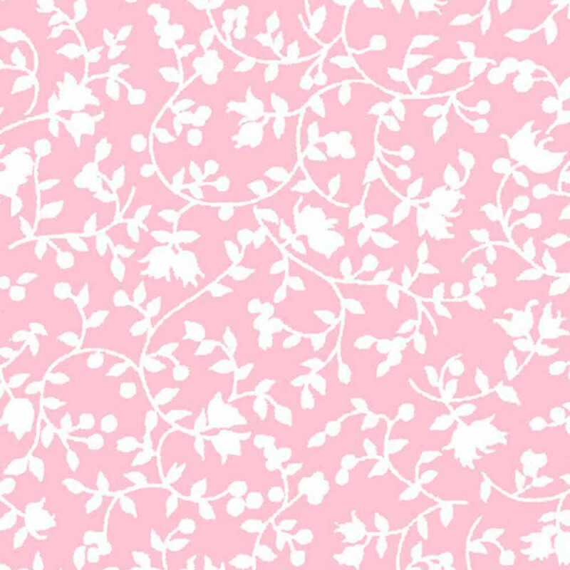 TRIC. NEW PREMIUM - COLEÇÃO ESSENTIALS - FLORAL BRANCO FD ROSA BEBE