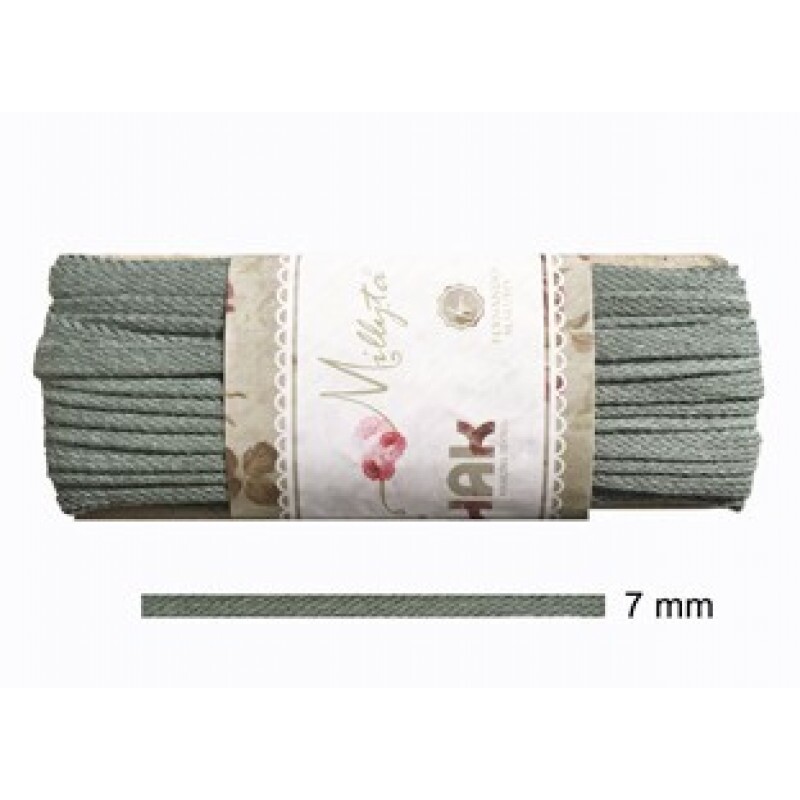 F L 2021 - CORDAO TRANCADO MY62B5 - GRAFITE 100% ALGODÃO