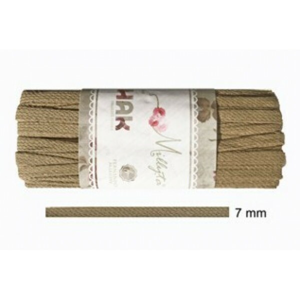 F L 2021 - CORDAO TRANCADO MY62B5 - ARGILA 100% ALGODÃO