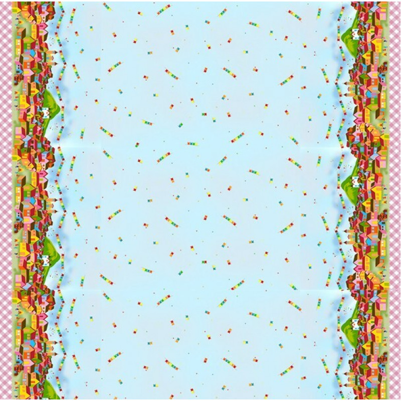 COLEÇÃO FESTA JUNINA DIGITAL 2025 - BARRADO FD AZUL CLARO - 83664/001 COLEÇÃO FESTA JUNINA DIGITAL 2025 - BARRADO FD AZUL CLARO - 83664/001