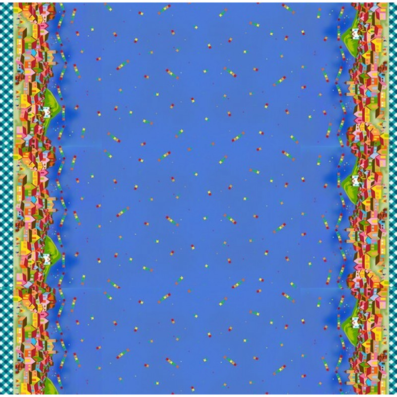 COLEÇÃO FESTA JUNINA DIGITAL 2025 - BARRADO FD AZUL ESCURO - 83664/002 COLEÇÃO FESTA JUNINA DIGITAL 2025 - BARRADO FD AZUL ESCURO - 83664/002