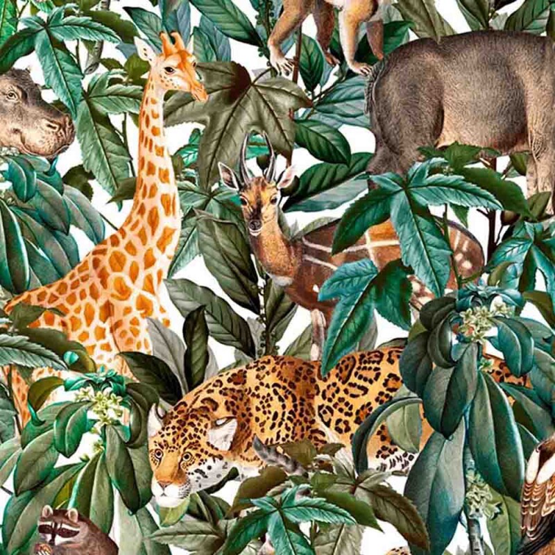 COLEÇÃO SAVANNAH - TRIC. DIGITAL - ANIMALS COMPOSE- ( 83676 - VAR,01 ) - C