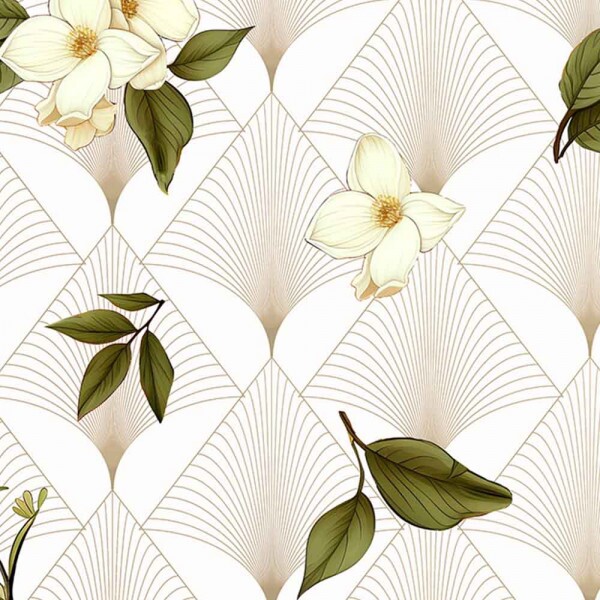 COLEÇÃO ORANGES - TRIC. DIGITAL - COMPOSE FLORAL - ( 83682 VAR,01 - ) - C