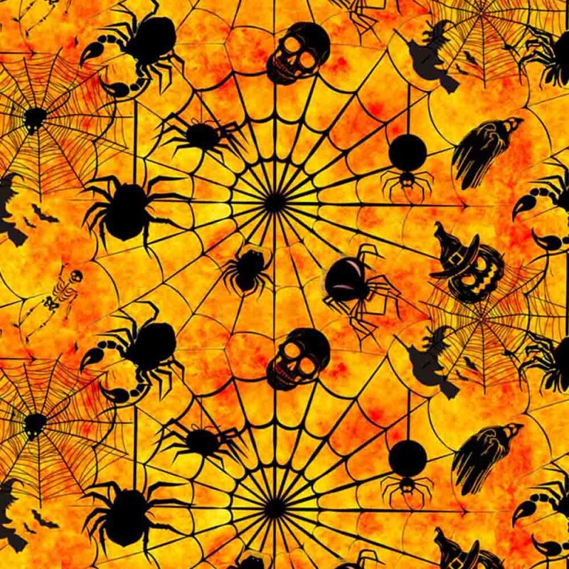 COLEÇÃO DIGITAL HALLOWEEN 2024 - TRIC. EST. DIGITAL - TEIA DE ARANHAS (85850) - C