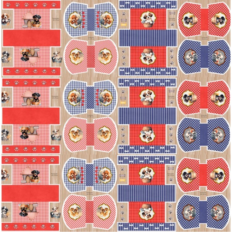 COLEÇÃO PUPPIES - TRIC. EST. DIGITAL - PAINEL DOGS - ( 1,50m x 50cm ) - C COLEÇÃO PUPPIES - TRIC. EST. DIGITAL - PAINEL DOGS - ( 1,50m x 50cm ) - C