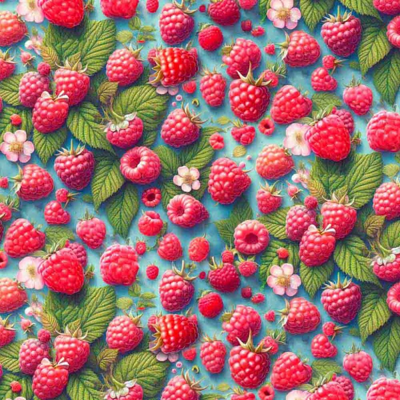 COLEÇÃO SALADA DE FRUTAS - TRIC. EST. DIGITAL - FRAMBOESA - C