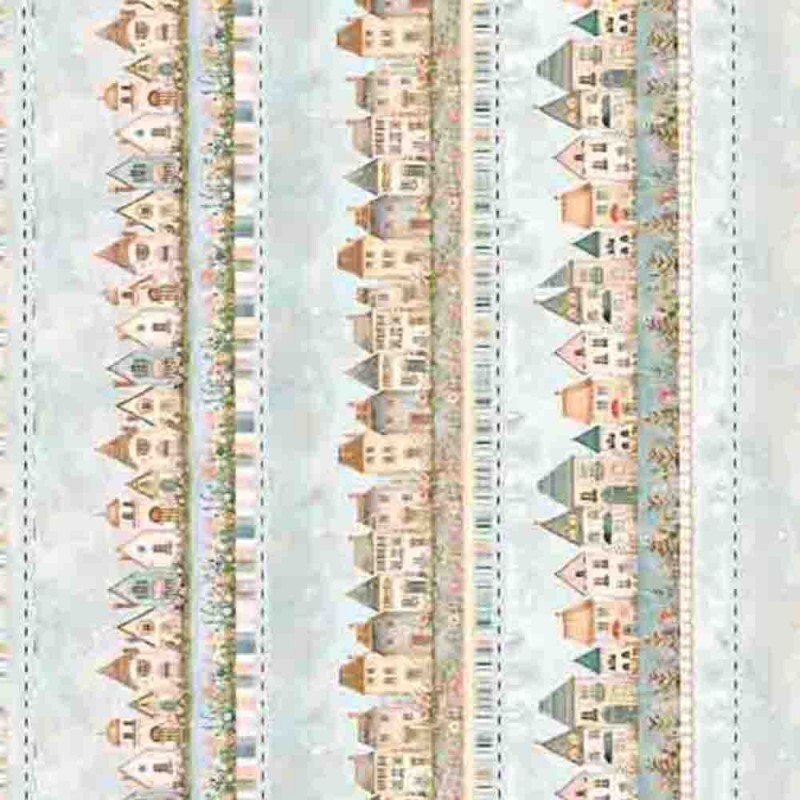 COLEÇÃO HOUSES - TRIC. EST. DIGITAL - BARRADO DE CASINHAS - ( 86769 var,01 ) - C