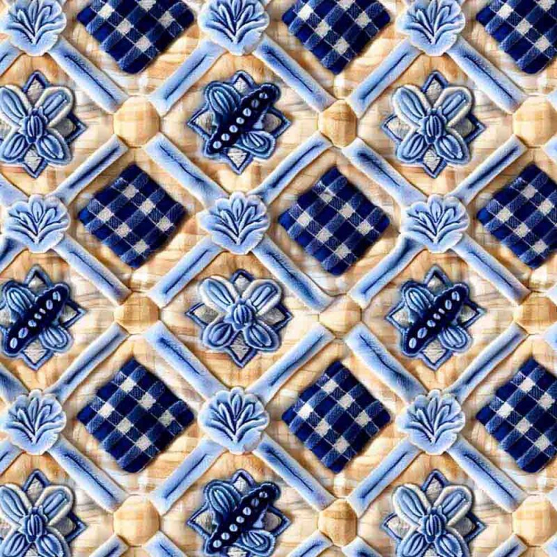 COLEÇÃO HEARTSEASE - TRIC. EST. DIGITAL - PATCHWORK - ( 87523 var,01 ) - c