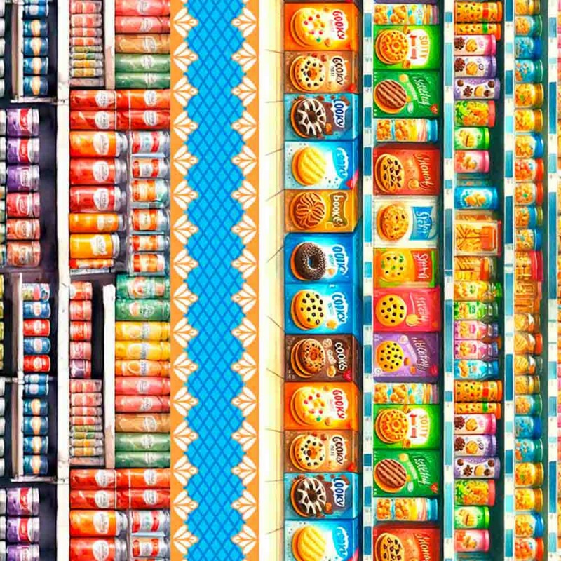 COLEÇÃO SUPERMERCADOD  - TRIC. EST. DIGITAL - BARRADO - 92085-001