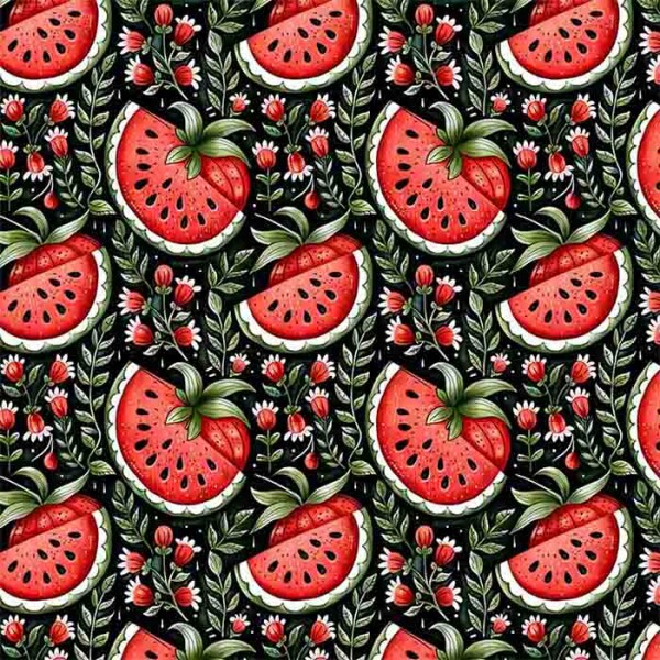 COLEÇÃO FRUTAS COUNTRY -  TRIC. EST. DIGITAL - MELANCIA - 92115-001