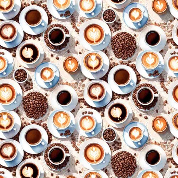 COLEÇÃO COFEE TIME  - TRIC. EST. DIGITAL - XICARAS - 92365-001