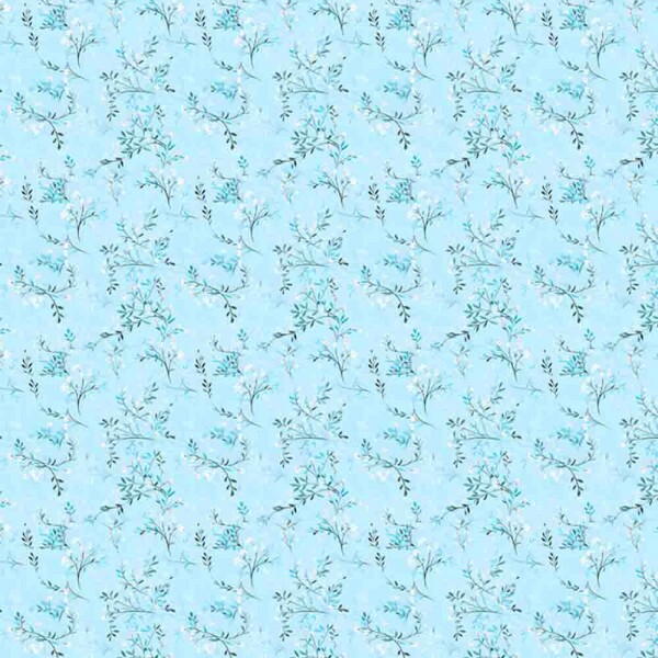 FV25 - COLEÇÃO BLUE DOLLS - TRIC. EST. DIGITAL - FLORAL COMPOSE - 92684-001
