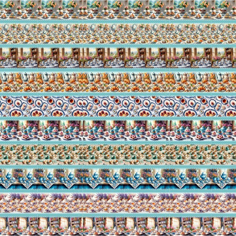 FV25 - COLEÇÃO TEA TIME - TRIC. EST. DIGITAL - BARRADO - 92683-001 FV25 - COLEÇÃO TEA TIME - TRIC. EST. DIGITAL - BARRADO - 92683-001