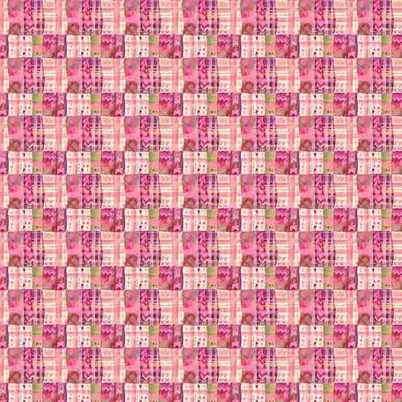 AB25 - COLEÇÃO MODERN GARDEN - TRIC EST DIGITAL - LARG 1,50m - PATCHWORK