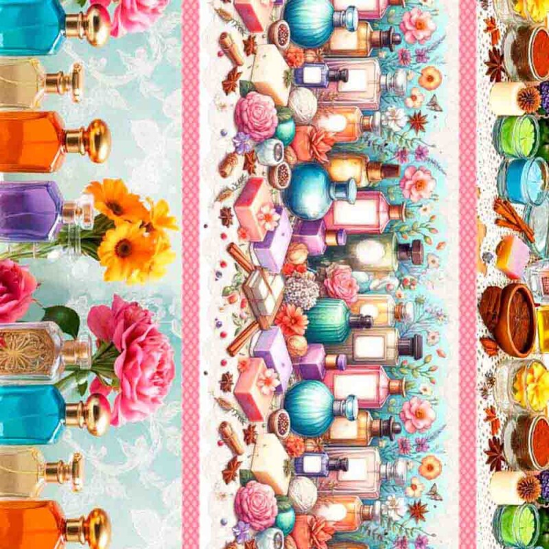 COLEÇÃO BARRADOS - TRIC EST DIGITAL - LARG 1,50m -  BARRADO PERFUMES
