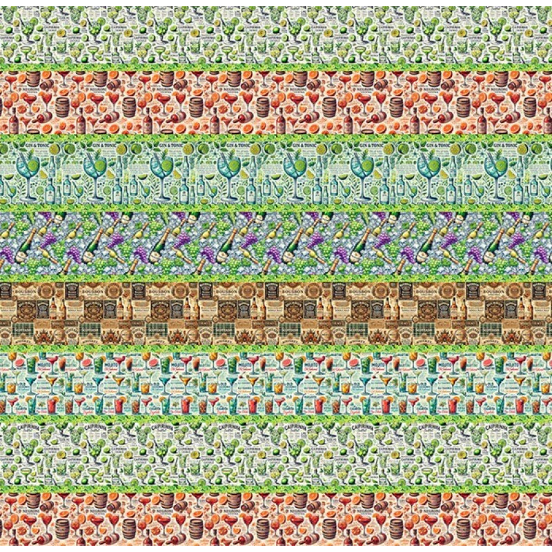 COLEÇÃO DRINKS - TRIC EST DIGITAL - LARG 1,50m - BARRADO DRINKS - 94065-001 COLEÇÃO DRINKS - TRIC EST DIGITAL - LARG 1,50m - BARRADO DRINKS - 94065-001