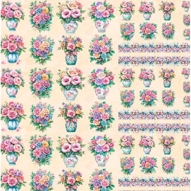 COLEÇÃO PAINEIS - TRIC EST DIGITAL - LARG 1,50 -PAINEL VASOS DE FLOR COLEÇÃO PAINEIS - TRIC EST DIGITAL - LARG 1,50 -PAINEL VASOS DE FLOR