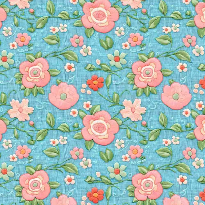 JN25 - TRICOL. COLEÇÃO QUILTED GARDEN - FLORAL 2 - 100% ALGODÃO 96435-001 JN25 - TRICOL. COLEÇÃO QUILTED GARDEN - FLORAL 2 - 100% ALGODÃO 96435-001