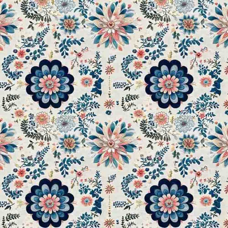 MI25 - TRICOLINE 100% ALGODÃO DIGITAL COLEÇÃO LUNA - FLORAL MAIOR FUNDO CLARO MI25 - TRICOLINE 100% ALGODÃO DIGITAL COLEÇÃO LUNA - FLORAL MAIOR FUNDO CLARO