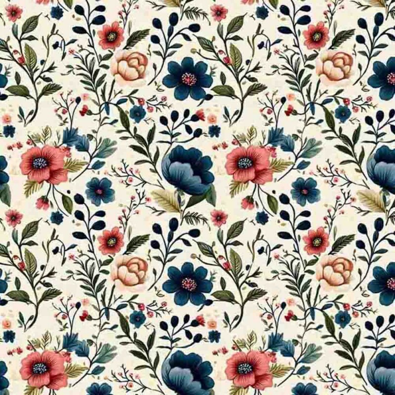 MI25 - TRICOLINE 100% ALGODÃO DIGITAL COLEÇÃO LUNA - FLORAL MENOR FUNDO CLARO MI25 - TRICOLINE 100% ALGODÃO DIGITAL COLEÇÃO LUNA - FLORAL MENOR FUNDO CLARO