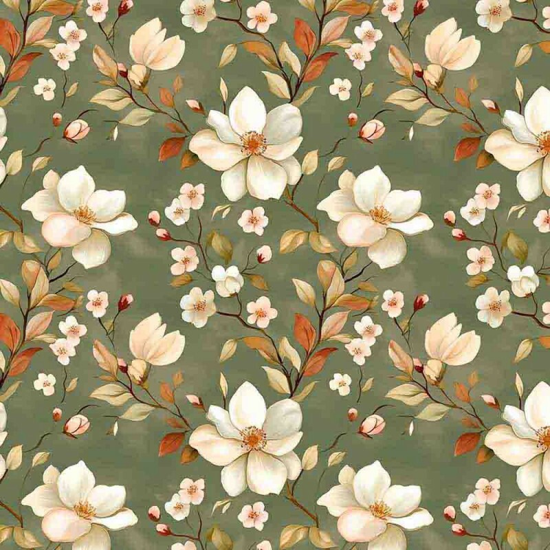 MI25 - TRICOLINE 100% ALGODÃO DIGITAL - VERTENTE - FLORAL GRANDE MI25 - TRICOLINE 100% ALGODÃO DIGITAL - VERTENTE - FLORAL GRANDE