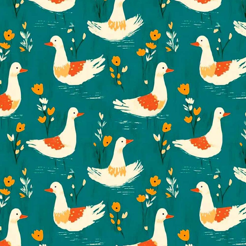 ST25 - TRICOL. COLEÇÃO MODERN GEESE - GANSO - 100% ALGODÃO 01883/001 ST25 - TRICOL. COLEÇÃO MODERN GEESE - GANSO - 100% ALGODÃO 01883/001