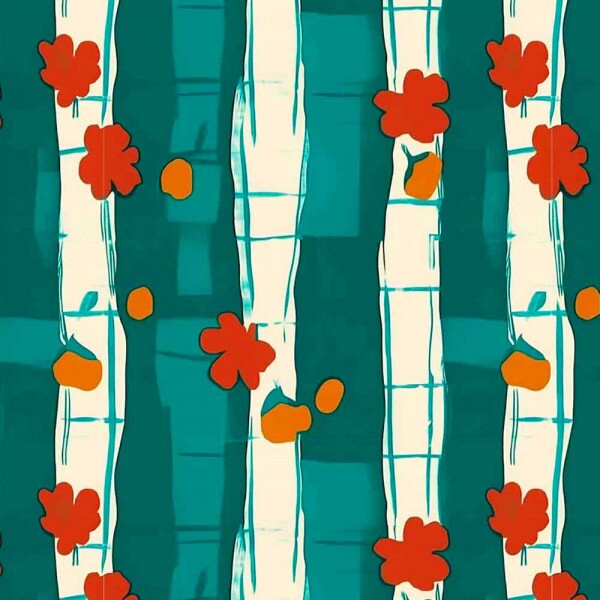 ST25 - TRICOL. COLEÇÃO MODERN GEESE - LISTRADO - 100% ALGODÃO 01887/001